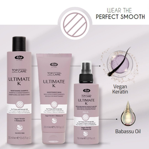 Lisap Ultimate K - Smoothing Hair Shampoo 250 ml