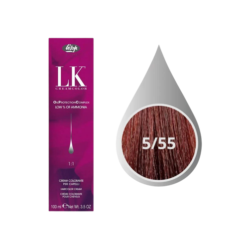 Lisap LK Creamcolor Oil Protection Complex - Farba Trwale Koloryzująca