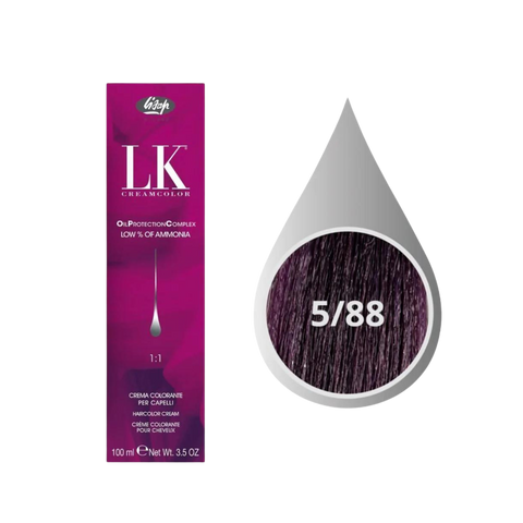 Lisap LK Creamcolor Oil Protection Complex - Farba Trwale Koloryzująca