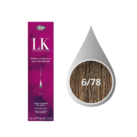 Lisap LK Creamcolor Oil Protection Complex - Farba Trwale Koloryzująca