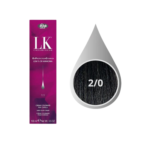 Lisap LK Creamcolor Oil Protection Complex - Farba Trwale Koloryzująca Odcienie Natura
