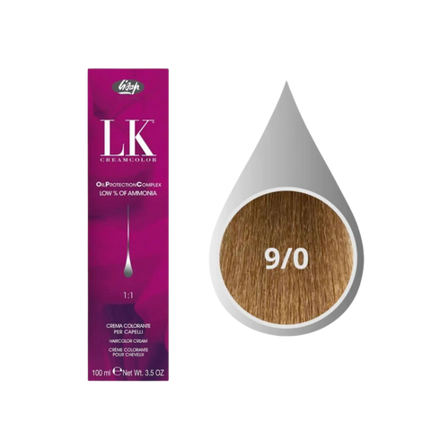 Lisap LK Creamcolor Oil Protection Complex - Farba Trwale Koloryzująca Odcienie Natura