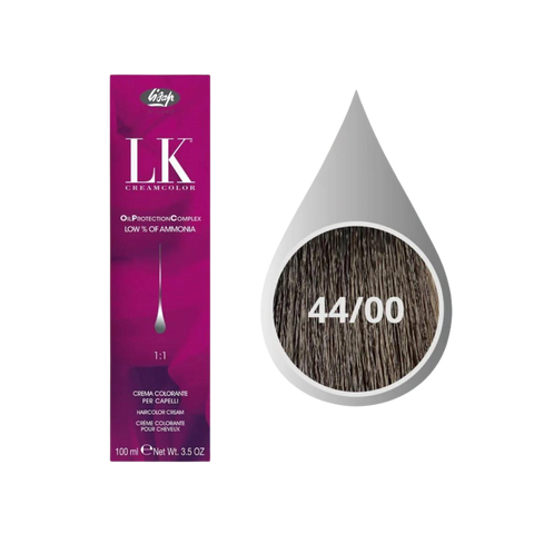 Lisap LK Creamcolor Oil Protection Complex - Farba Trwale Koloryzująca Odcienie Natura