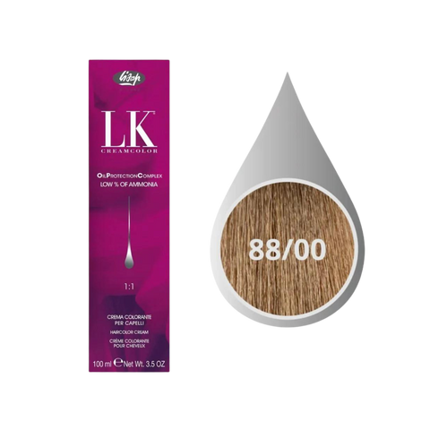 Lisap LK Creamcolor Oil Protection Complex - Farba Trwale Koloryzująca Odcienie Natura