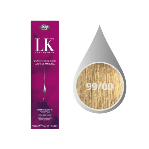 Lisap LK Creamcolor Oil Protection Complex - Farba Trwale Koloryzująca Odcienie Natura