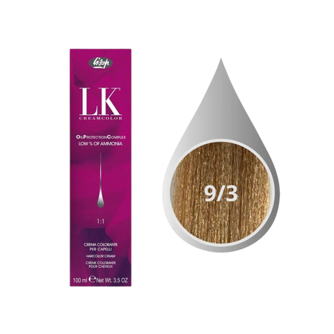 Lisap LK Creamcolor Oil Protection Complex - Farba Trwale Koloryzująca