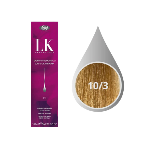 Lisap LK Creamcolor Oil Protection Complex - Farba Trwale Koloryzująca