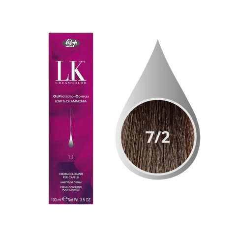 Lisap LK Creamcolor Oil Protection Complex - Farba Trwale Koloryzująca