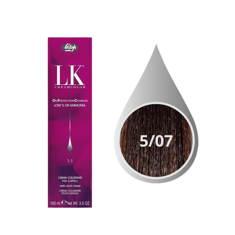 Lisap LK Creamcolor Oil Protection Complex - Farba Trwale Koloryzująca
