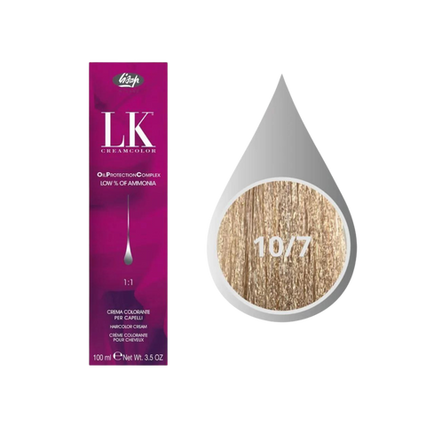 Lisap LK Creamcolor Oil Protection Complex - Farba Trwale Koloryzująca
