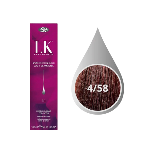 Lisap LK Creamcolor Oil Protection Complex - Farba Trwale Koloryzująca