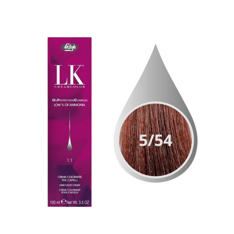 Lisap LK Creamcolor Oil Protection Complex - Farba Trwale Koloryzująca