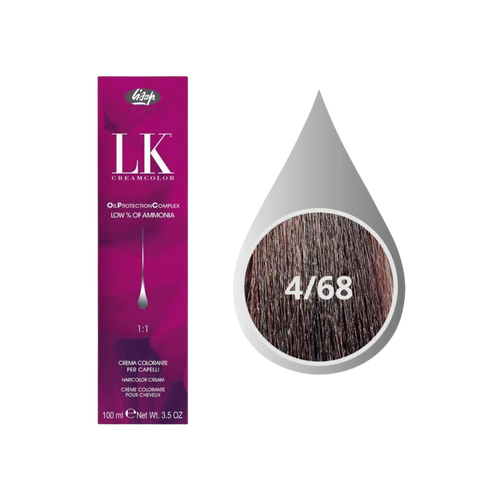 Lisap LK Creamcolor Oil Protection Complex - Farba Trwale Koloryzująca
