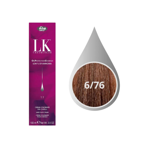 Lisap LK Creamcolor Oil Protection Complex - Farba Trwale Koloryzująca
