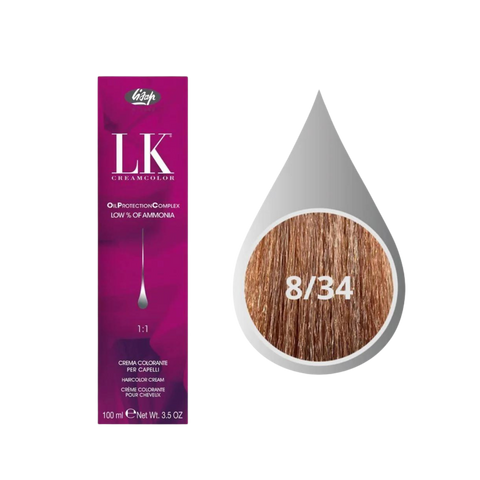 Lisap LK Creamcolor Oil Protection Complex - Farba Trwale Koloryzująca