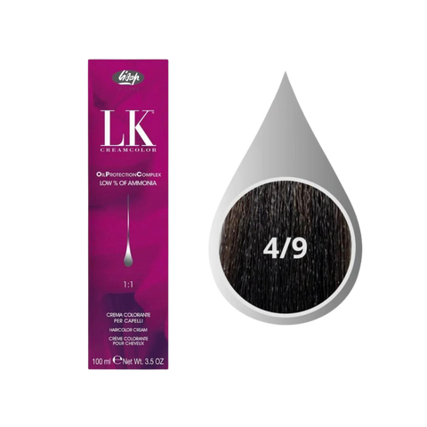 Lisap LK Creamcolor Oil Protection Complex - Farba Trwale Koloryzująca