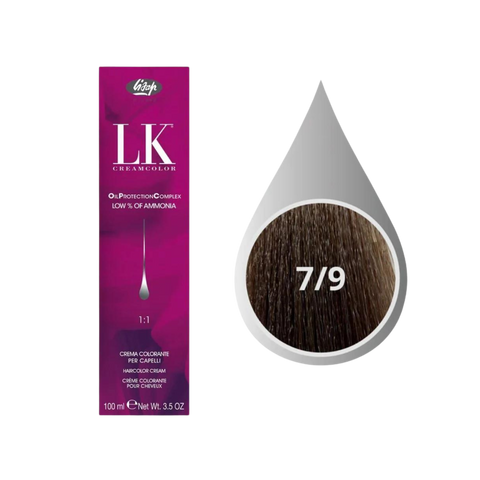 Lisap LK Creamcolor Oil Protection Complex - Farba Trwale Koloryzująca