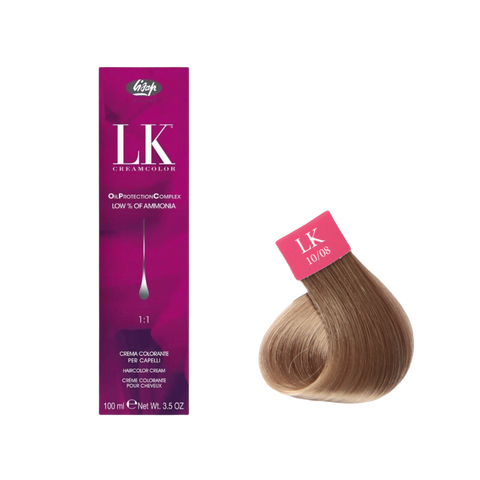 Lisap LK Creamcolor Oil Protection Complex - Farba Trwale Koloryzująca