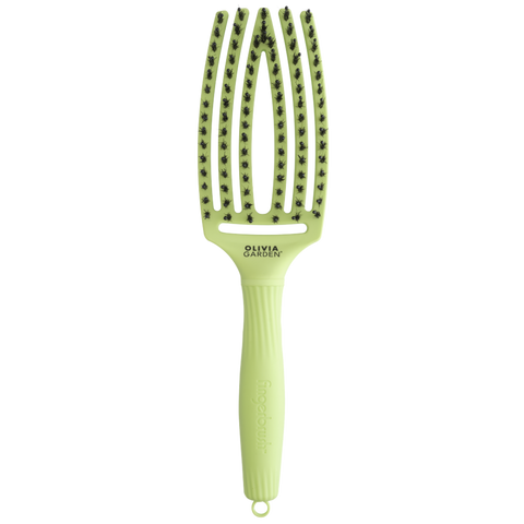 Olivia Garden - Szczotka Fingerbrush Medium - Dolce Vita - Green Pistachio