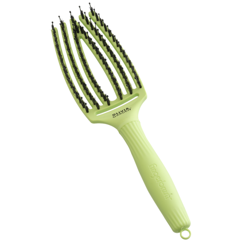 Olivia Garden - Szczotka Fingerbrush Medium - Dolce Vita - Green Pistachio