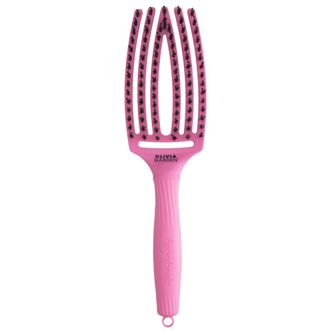Olivia Garden - Szczotka Fingerbrush Medium - Dolce Vita - Pink Granita