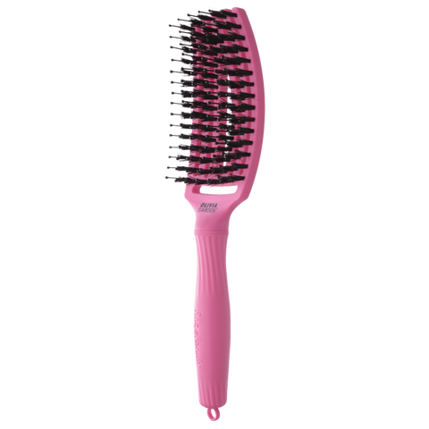 Olivia Garden - Szczotka Fingerbrush Medium - Dolce Vita - Pink Granita
