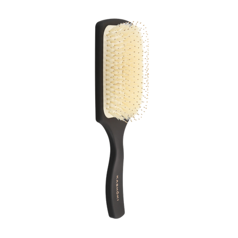 Kashoki Smooth White - Szczotka z Białym Włosiem Dzika - Paddle od boku