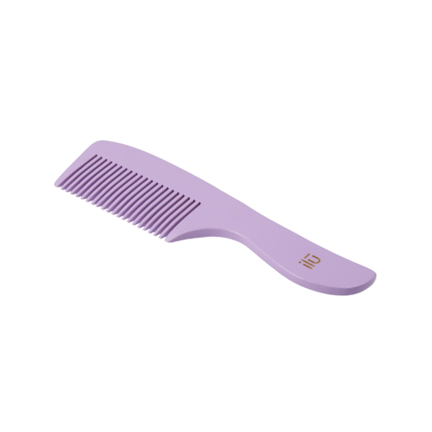 ILU - Bambusowy Grzebień do Włosów - Wild Lavender od boku