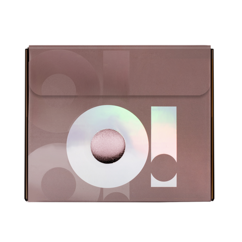 O! Tools Rose Gold - Ryflowana Folia Fryzjerska w Rolce 100 m