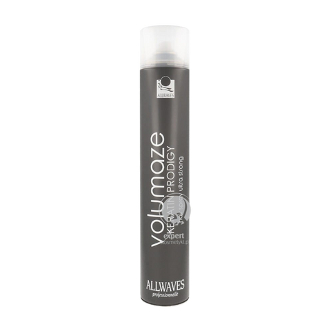Allwaves - Lakier do Włosów Zwiększający Objętość z Keratyną 750 ml
