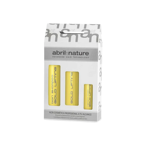 Abril et Nature Gold Lifting - Zestaw do Włosów Kręconych w opakowaniu