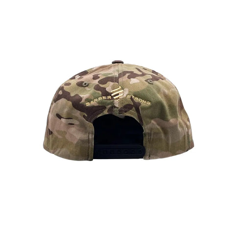 Barber Strong - Czapka camo (moro) tył