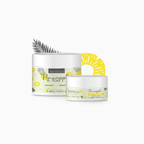 Belleco - Zestaw Botox/Laminacja Ananasowy 500 + 300 ml