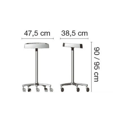 Ceriotti - Duty Wheels - Pomocnik Różowy wymiary