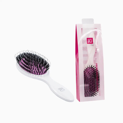 ILU Easy - Szczotka Detangling Wet biało-fioletowa