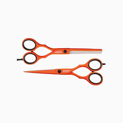 Kiepe - Set Scissors 5.5' + Thinning irons 5.5'