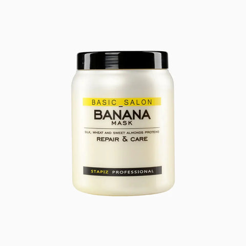 Stapiz Basic Salon - Bananowa Maska do Włosów Zniszczonych
