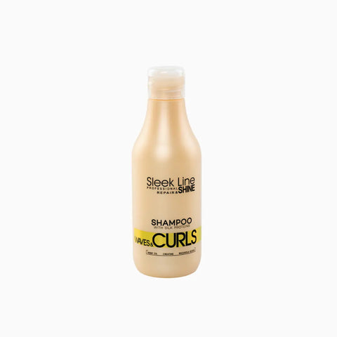 Stapiz Sleek Line - Szampon do Włosów Falowanych i Kręconych