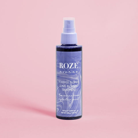 odżywka w sprayu forever blonde leave in spray treatment na różowym tle