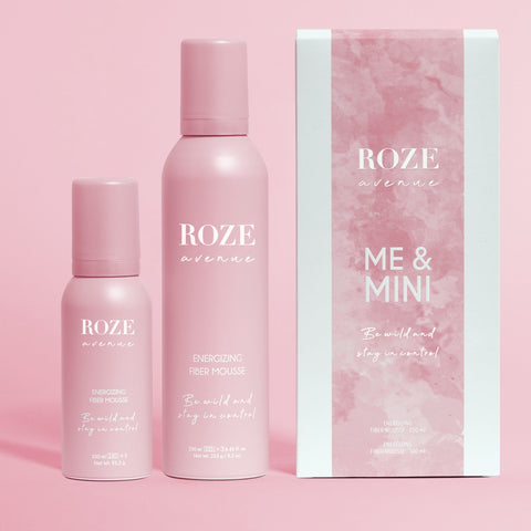 mini pianka i w rozmiarze standardowym roze avenue