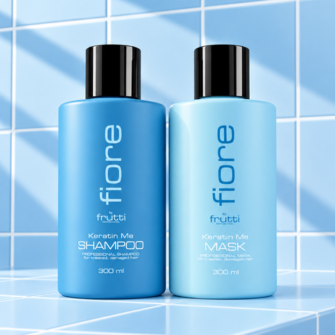 Fiore Professional Keratin Me - Szampon do Włosów Zniszczonych 300 ml