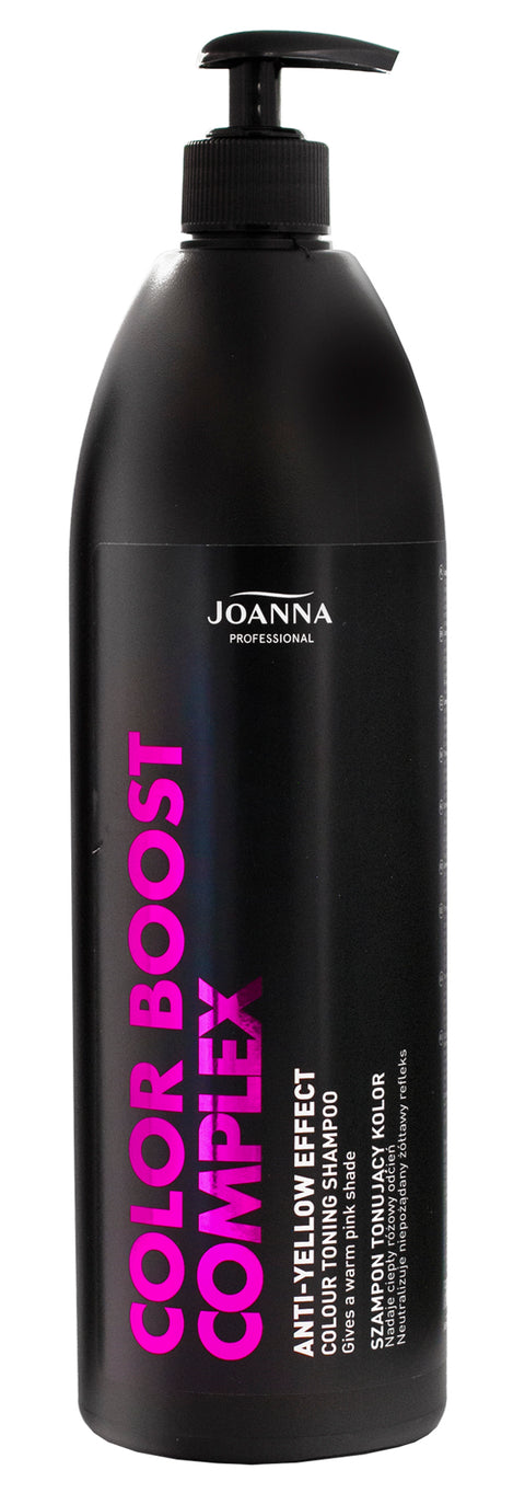 Joanna Professional Color Boost – Różowy Szampon do Włosów Farbowanych 1000 ml