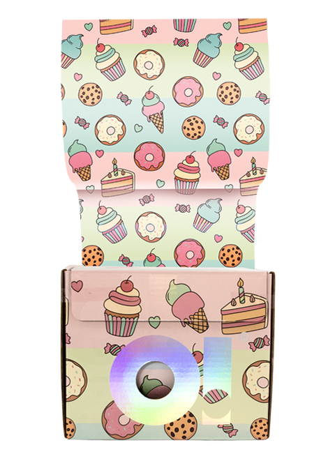 O! Tools Sweet Day - Ryflowana Folia Fryzjerska w Rolce 100m