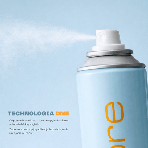 Fiore Professional - Lakier do Włosów Extra Strong DME 500 ml