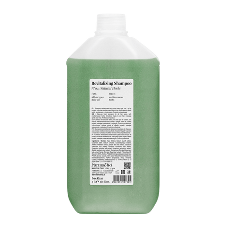 FarmaVita - Back Bar Revitalizing N'04 Szampon Rewitalizujący 5000 ml