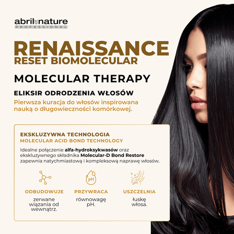 Abril et Nature Molecular Therapy Renaissance - Biomolekularna kuracja odbudowująca pasma 100ml