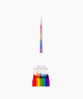 Colortrak LGBTQIA - Pędzelek do Farbowania rozmazana farba przypominająca tęczę