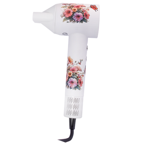 Fox Art Flowers – Suszarka do włosów 2200 W, edycja limitowana