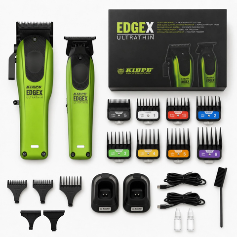 Kiepe - Zestaw Edgex Maszynka + Trymer Green