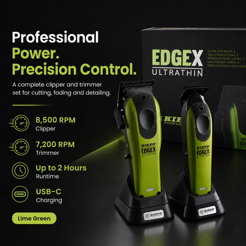 Kiepe - Zestaw Edgex Maszynka + Trymer Green